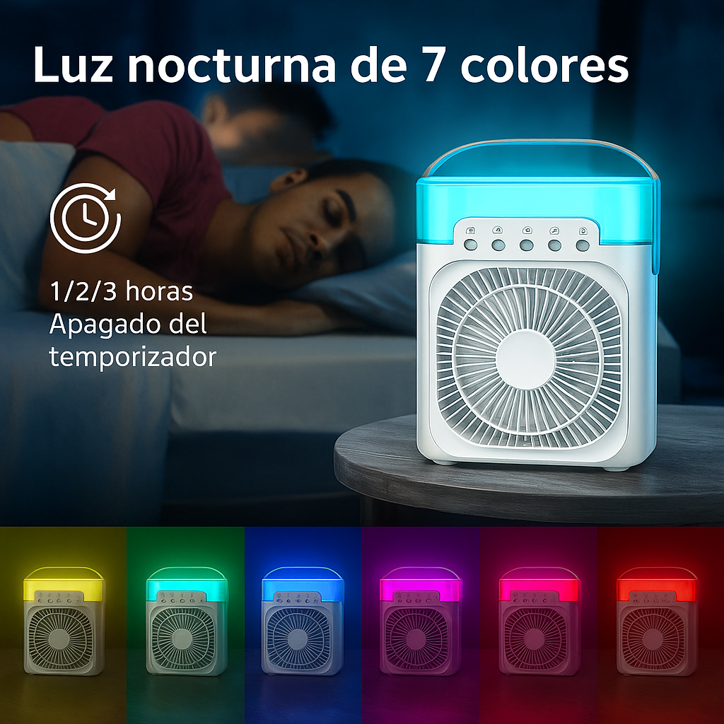 Ventilador Humidificador Aromatizante